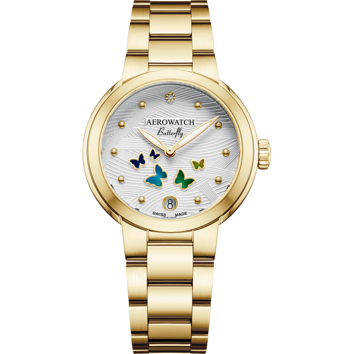 Aerowatch Harmonie Butterfly Gold