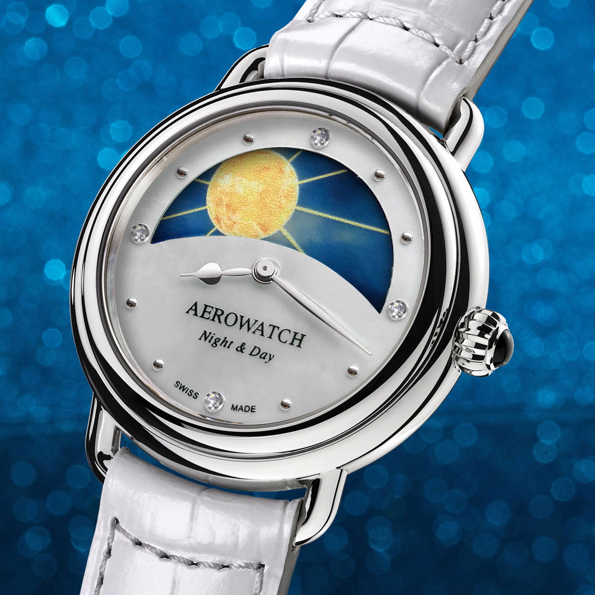 Aerowatch 1942 Night & Day Quarz