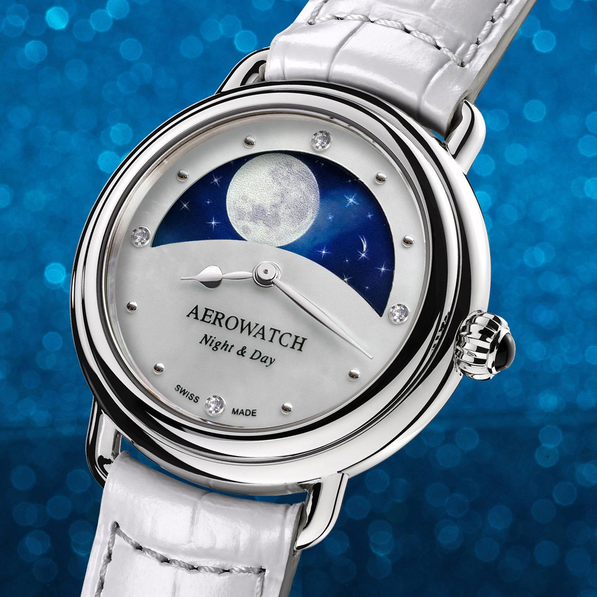 Aerowatch 1942 Night & Day Quarz