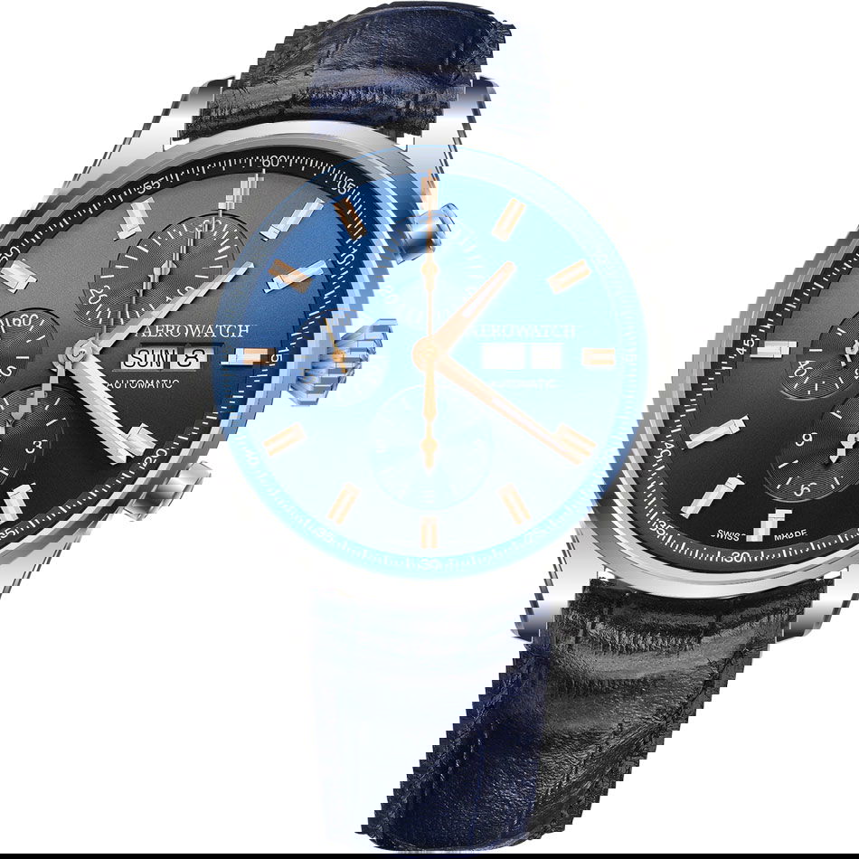 Aerowatch Les Grandes Classiques Collection Chrono Day-Date