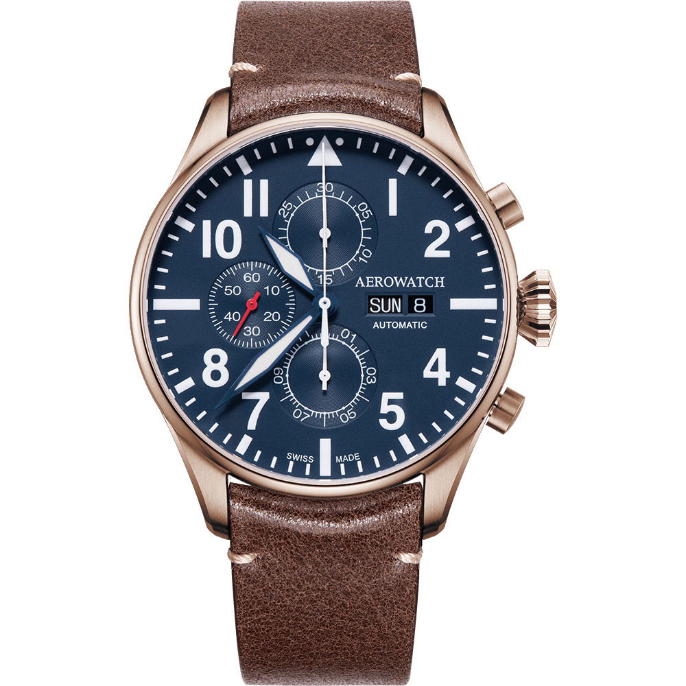 Aerowatch Les Grandes Classiques Chrono Pilote Auto