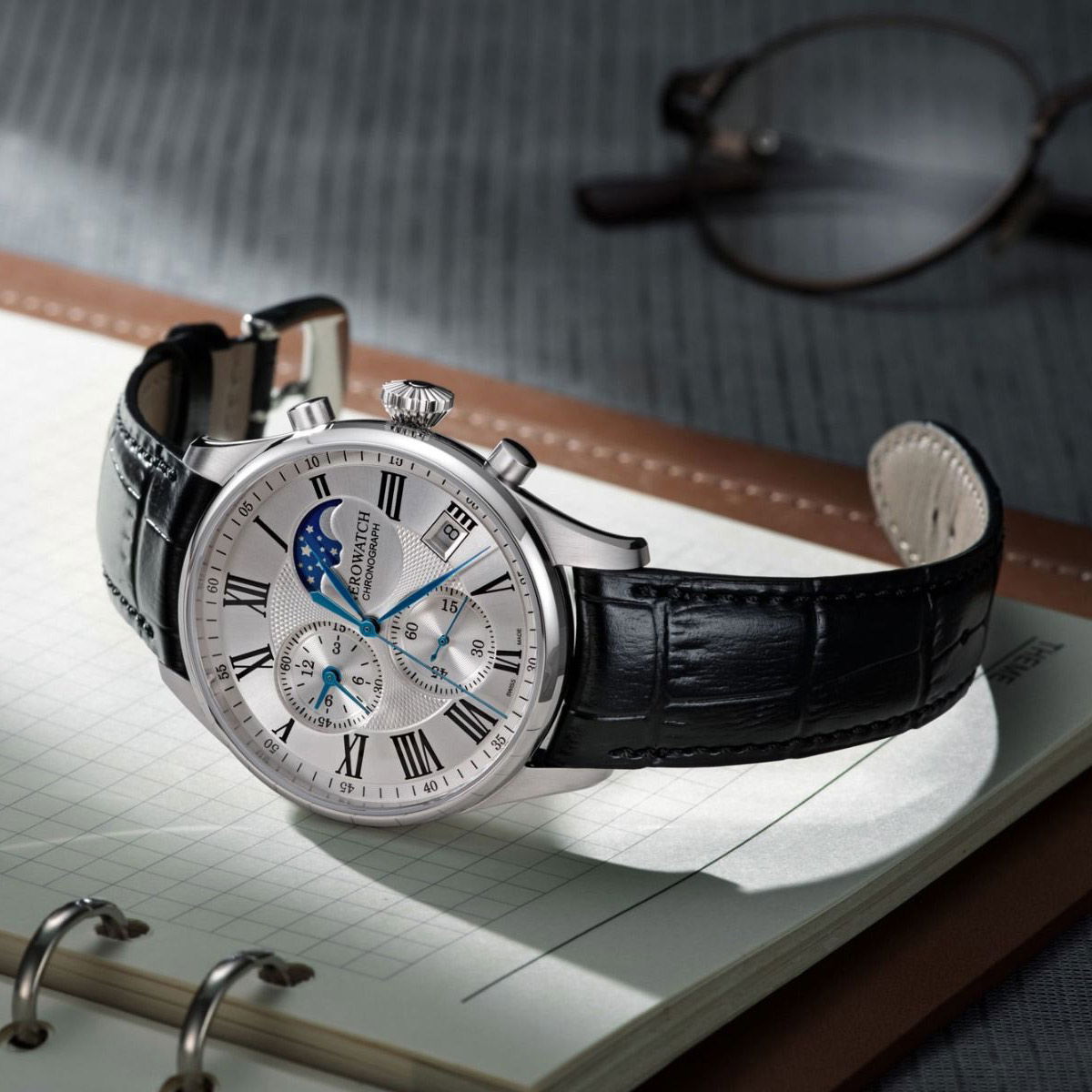 Aerowatch Les Grandes Classiques Chronograph Moon phase