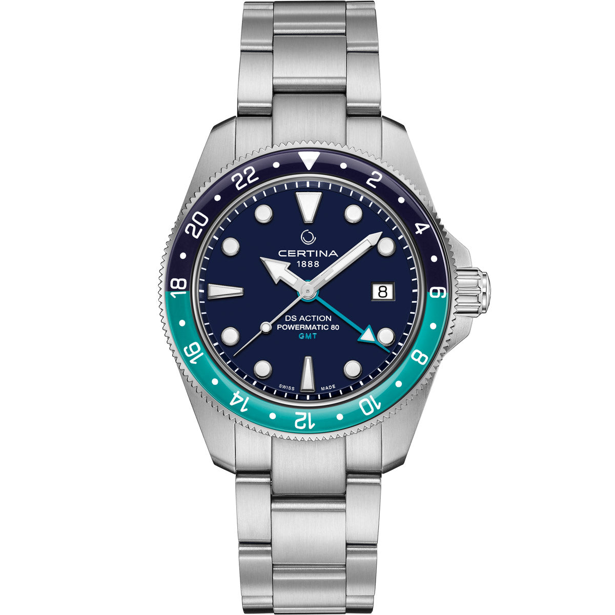 Certina DS Action GMT Powermatic 80 | Swiss Automatic Watch