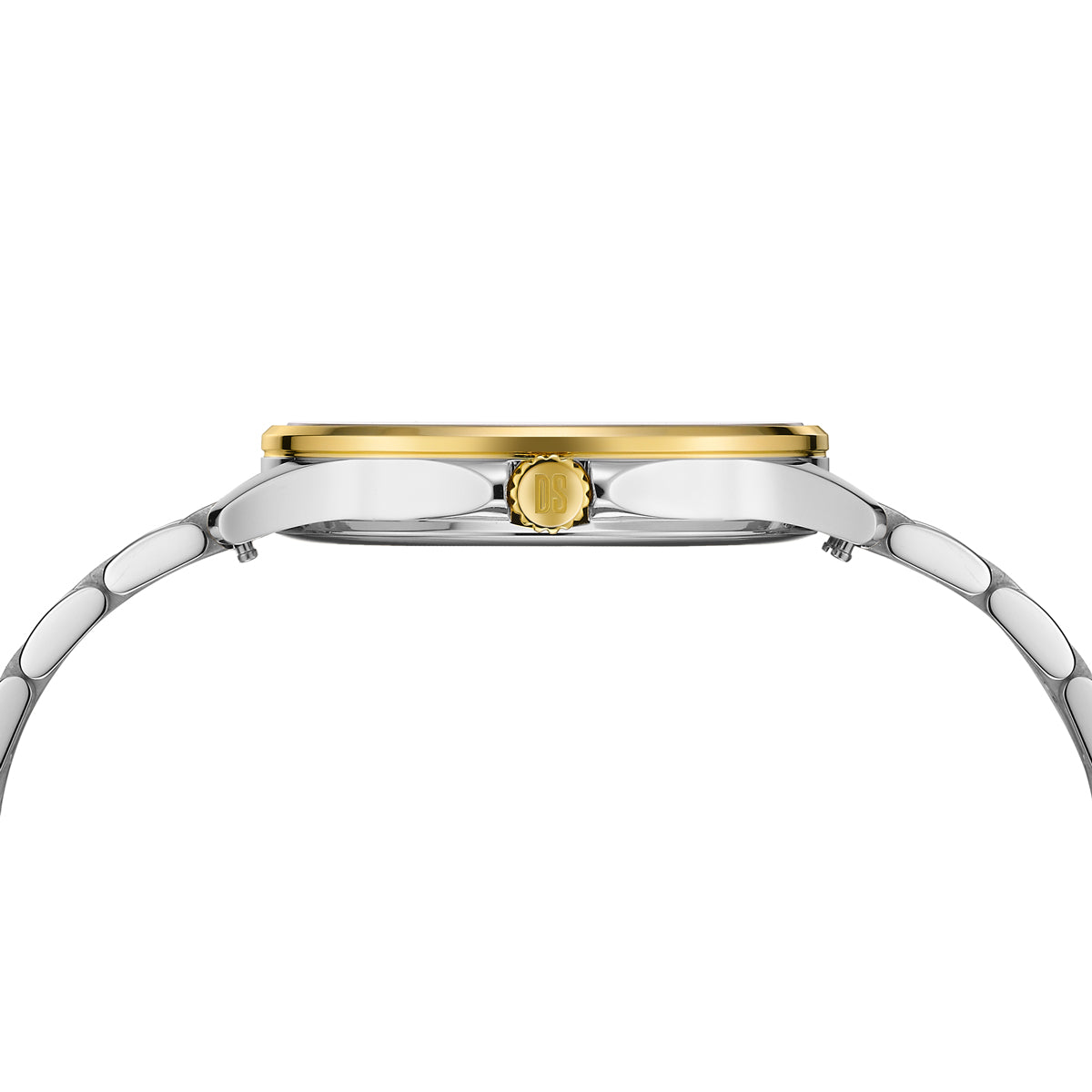 Certina DS-8 Gent 40mm watch side profile showing 8mm slim case