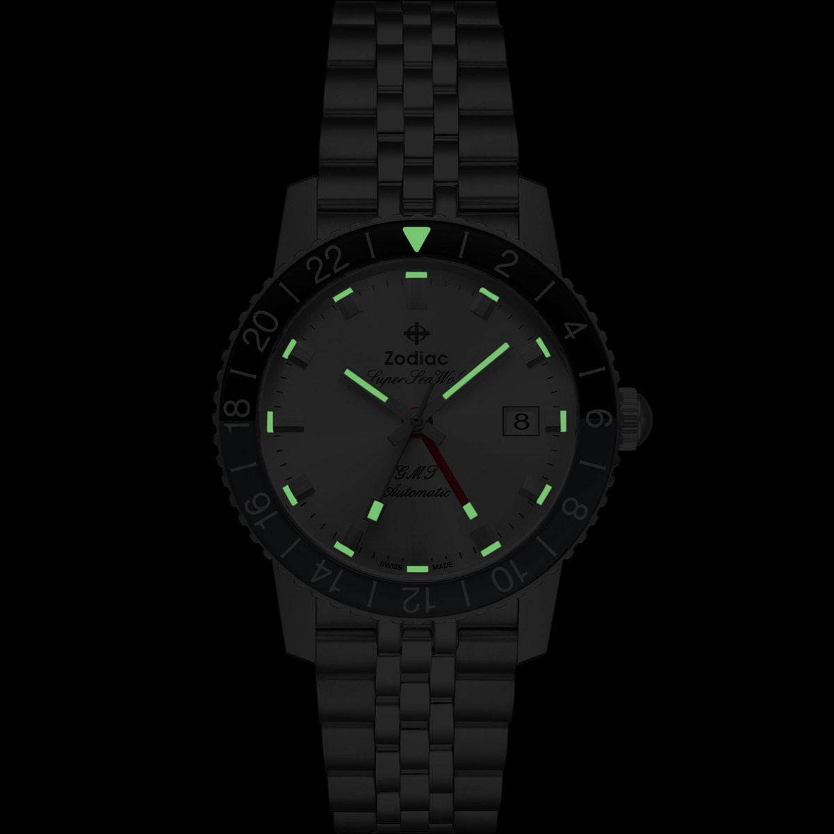 Zodiac Super Sea Wolf GMT Automatic