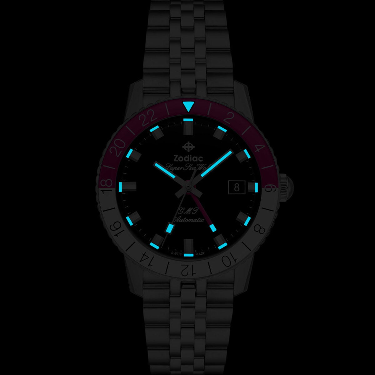 Zodiac Super Sea Wolf GMT Automatic