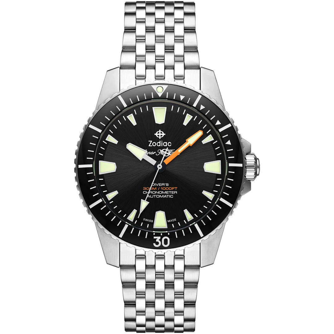 Zodiac Super Sea Wolf Pro Diver ZO3552 | Swiss Dive Watch