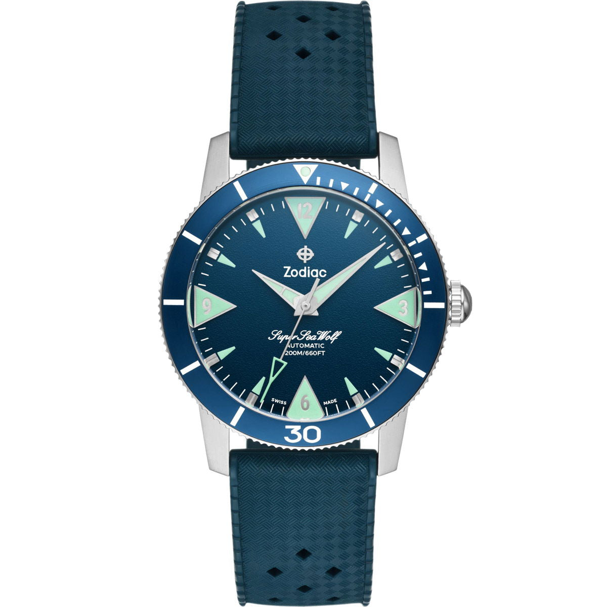 Zodiac Super Sea Wolf Skin Diver ZO9217 Swiss Dive Watch