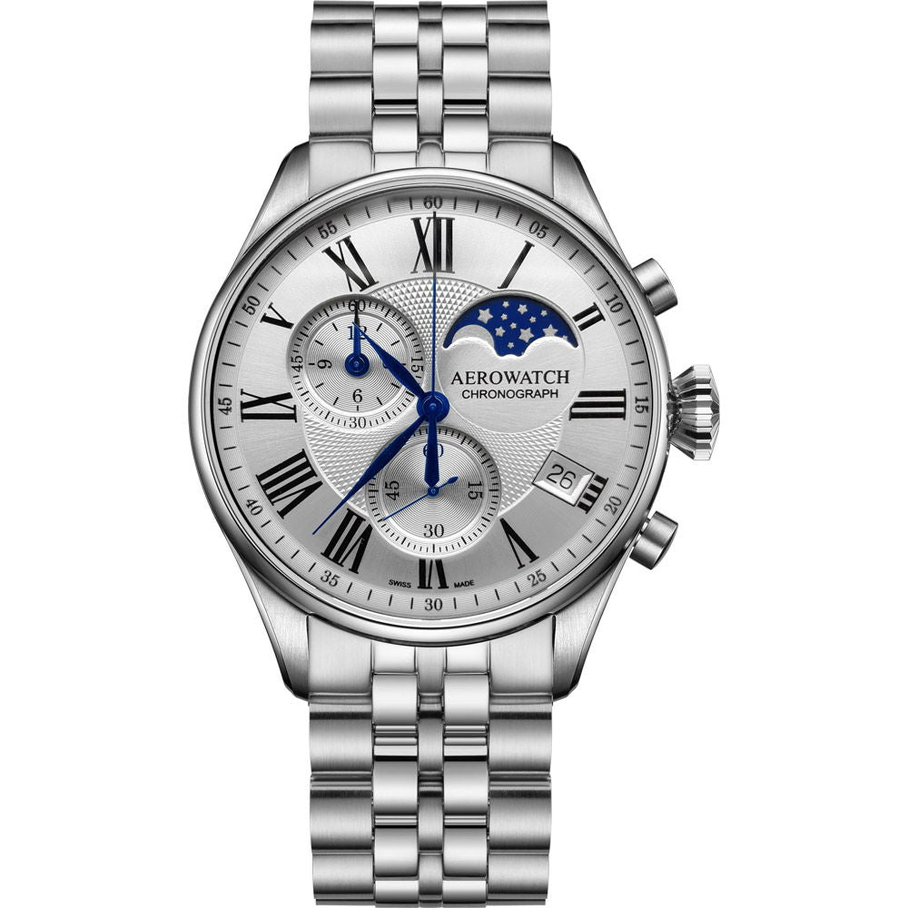 Aerowatch Les Grandes Classiques Chronograph Moon phase