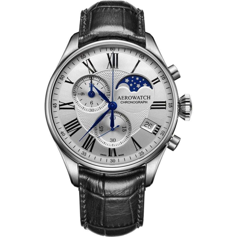 Aerowatch Les Grandes Classiques Chronograph Moon phase