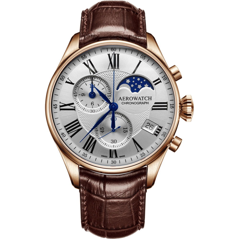 Aerowatch Les Grandes Classiques Chronograph Moon phase