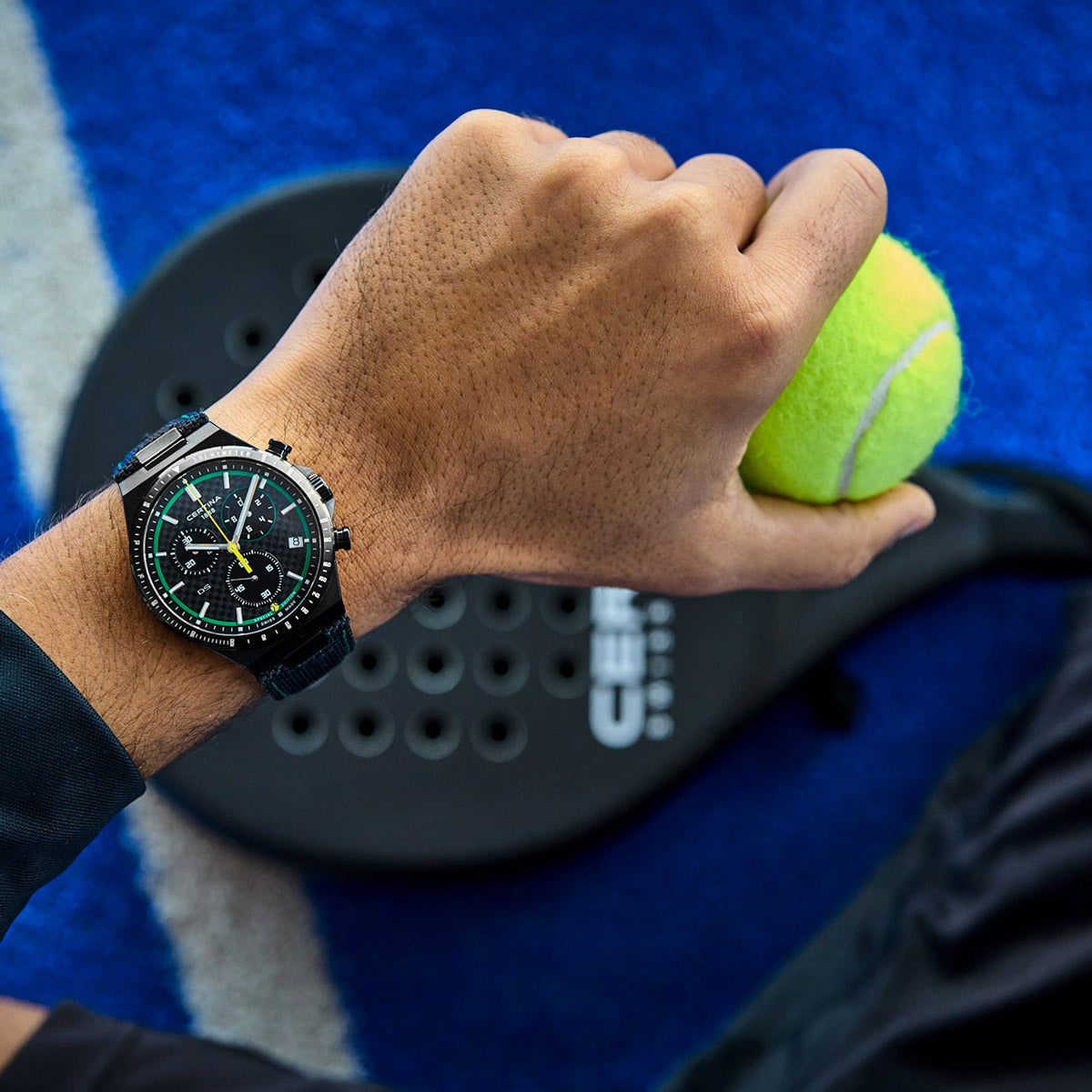Certina DS-7 Chronograph Padel Edition by Marta Ortega