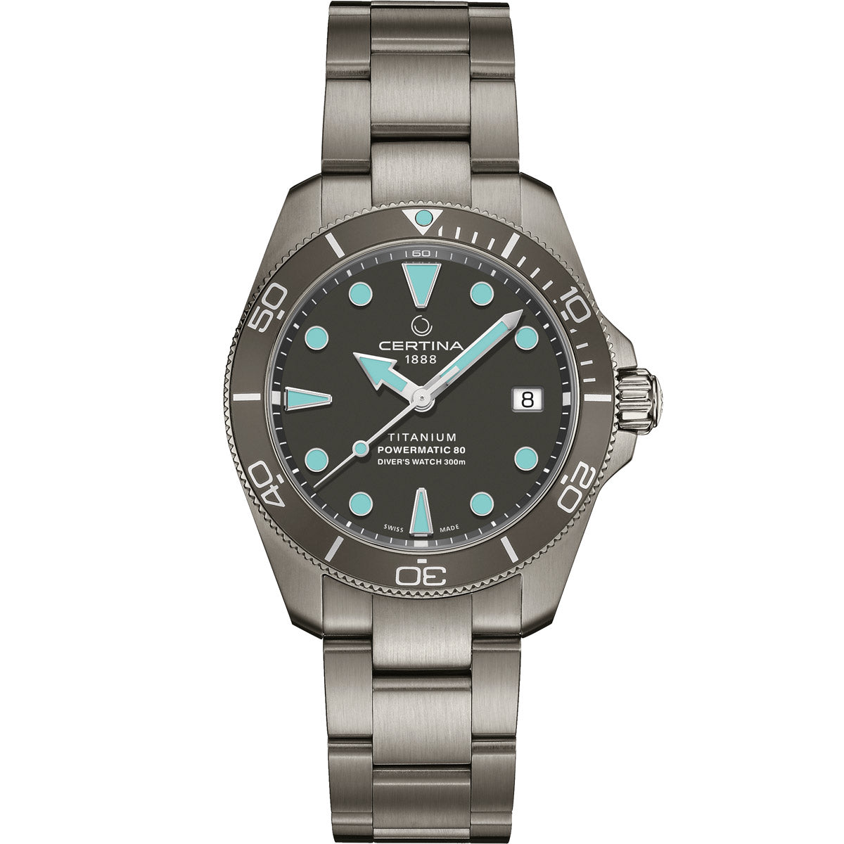 Diver 38mm Certina Ds Watch Certina Ds Action Diver Powermatic 80