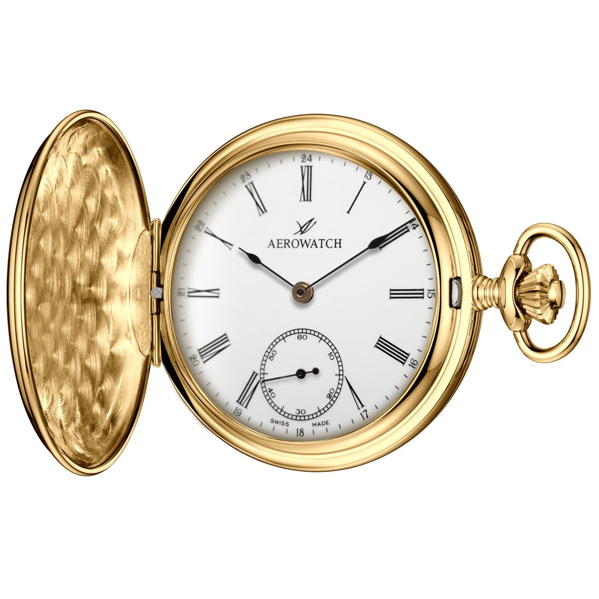 Aerowatch Savonnettes Yellow Gold Plated