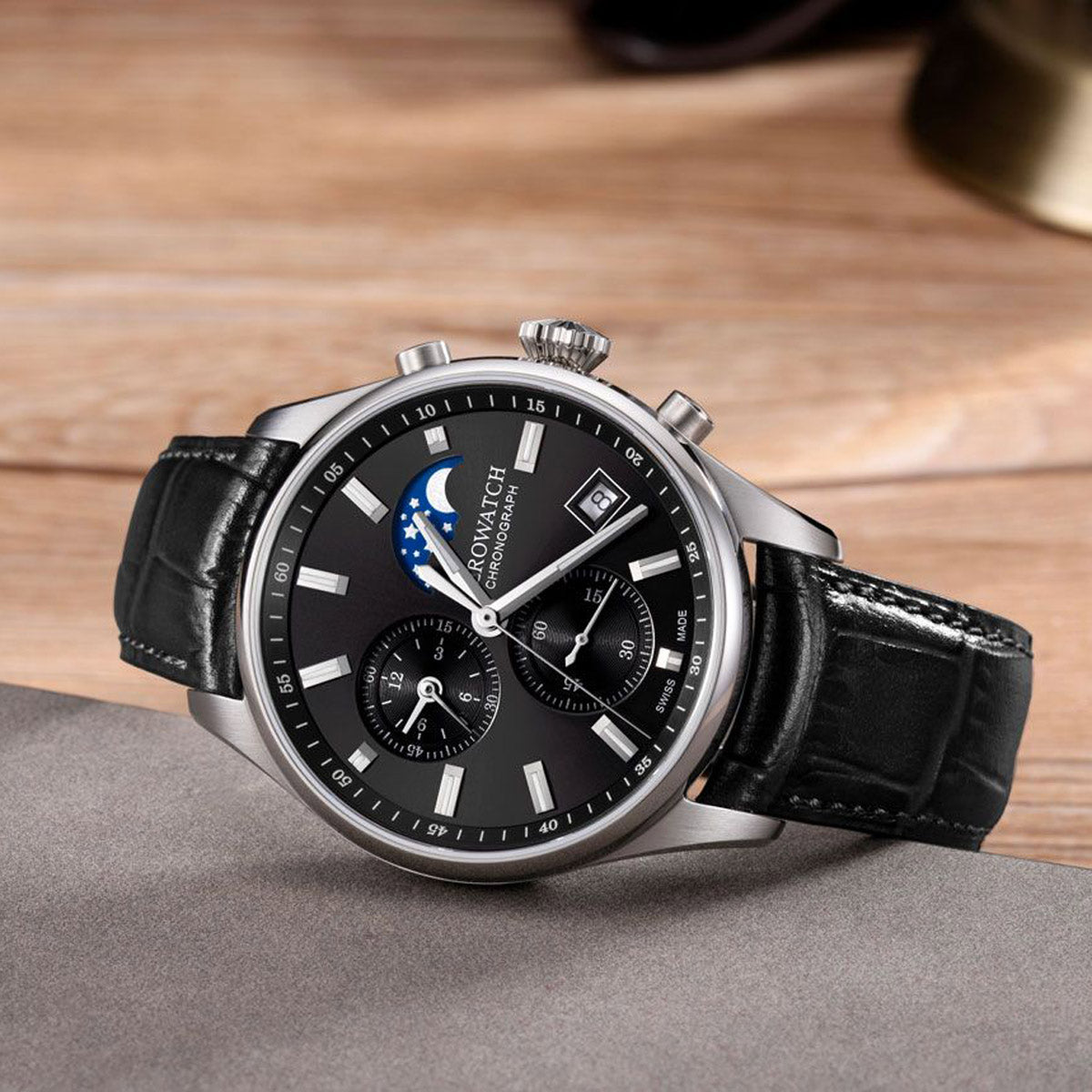 Aerowatch Les Grandes Classiques Chronograph Moon Phase