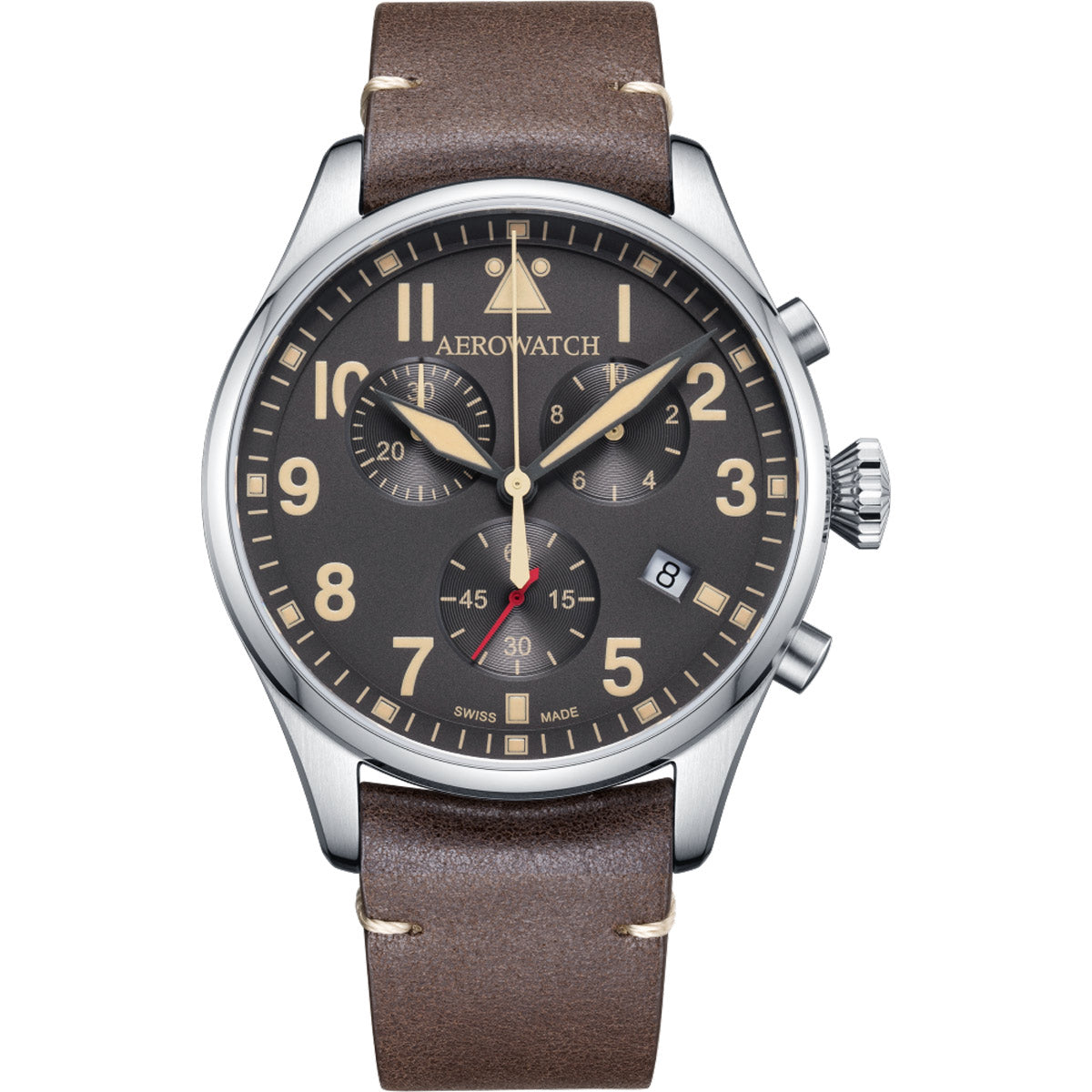 Aerowatch Les Grandes Classiques Chrono Pilot Quarz A 79990 AA09