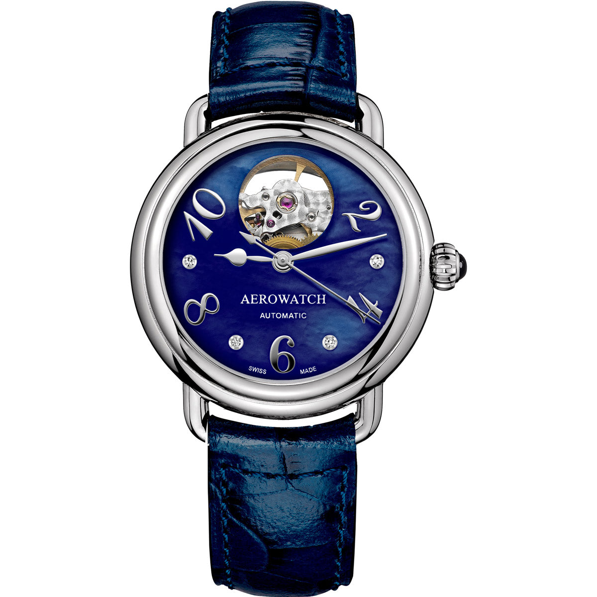 Aerowatch 1942 Lady Elegance Automatic Open Heart