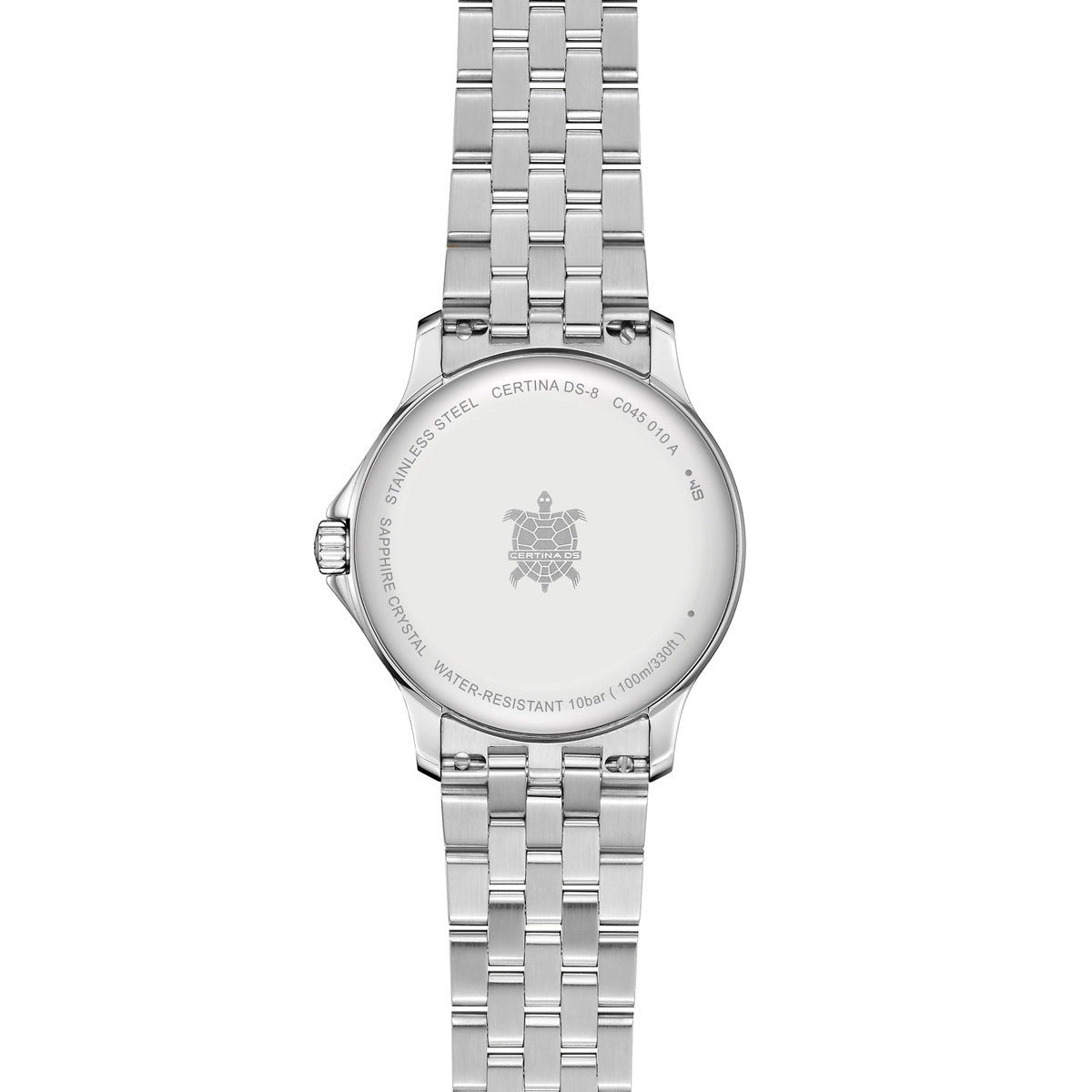 Certina DS-8 Lady 31mm Swiss Quartz Watch | Silver Dial Stainless
