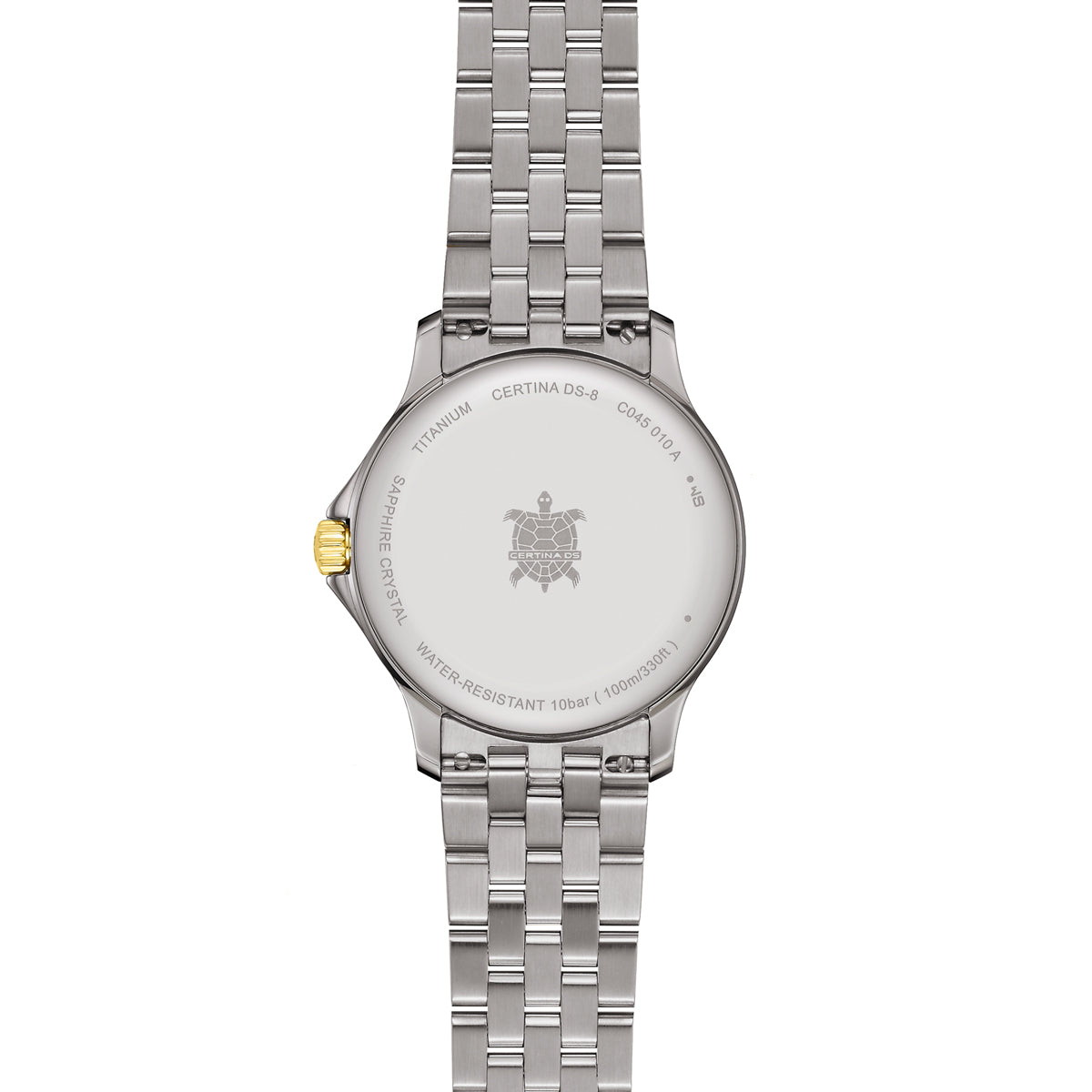 Certina DS-8 Lady 31mm Titanium Swiss Quartz Watch | Silver Dial