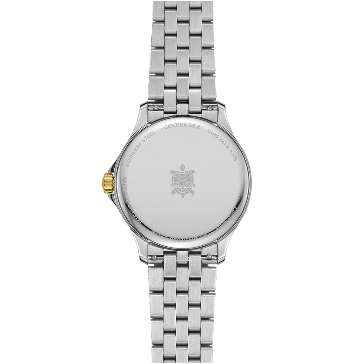 Certina DS-8 Moonphase Lady Two-Tone Mother of Pearl - Swiss Watch