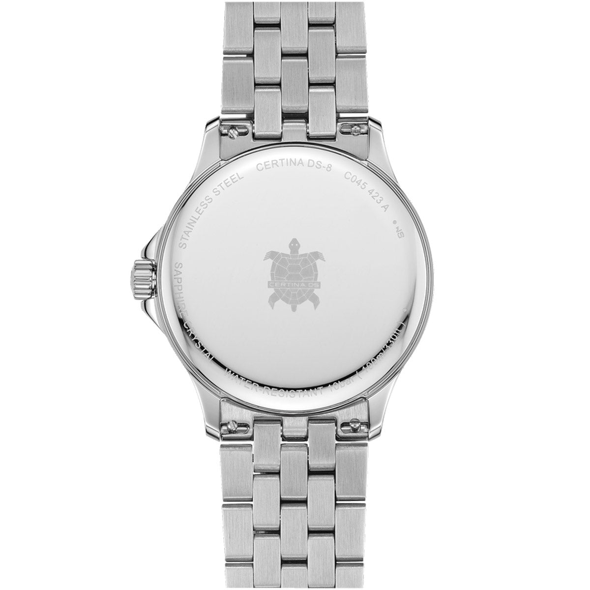Certina DS-8 Moonphase Gent Blue Dial Steel Bracelet - Swiss Watch