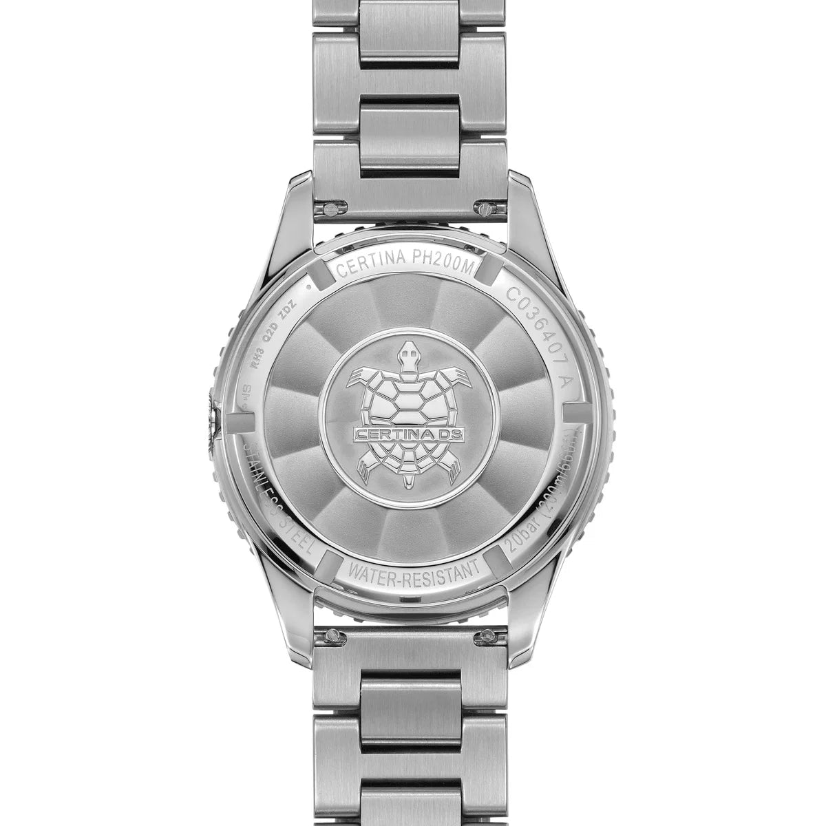 Certina DS PH200M Powermatic 80 Luxoia Special Edition — caseback detail