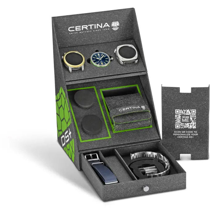 Certina DS+ Automatic - C041.407.19.041.01 incl. additional cases and straps (Package for Emilio)